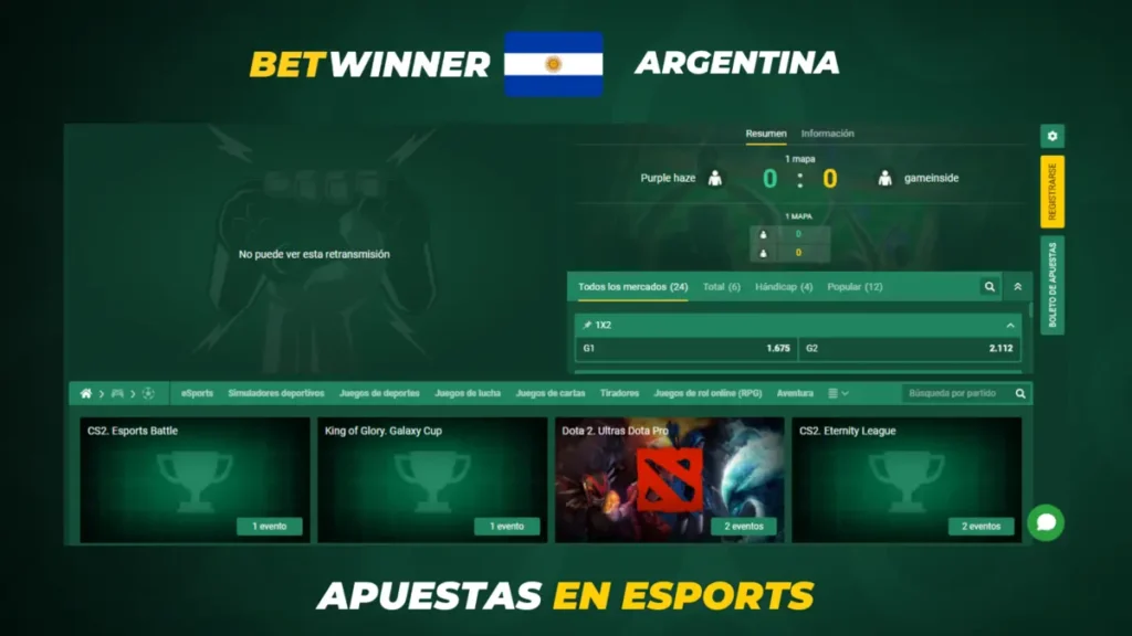 apuestas en esports