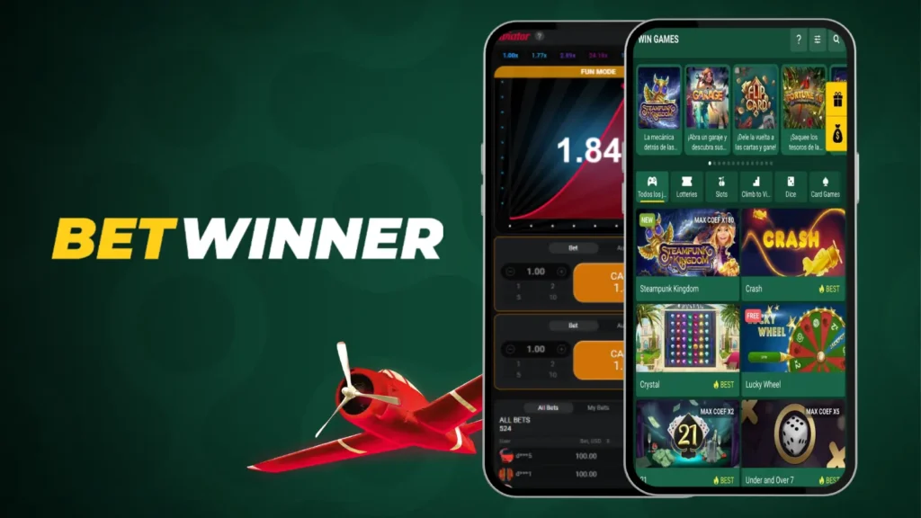 Juegos crash e instantáneos en Betwinner